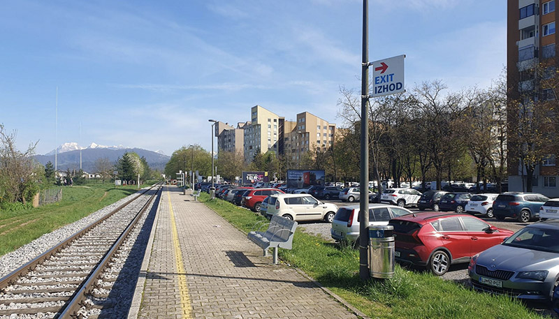Ruski Car: A block settlement in northern Ljubljana.